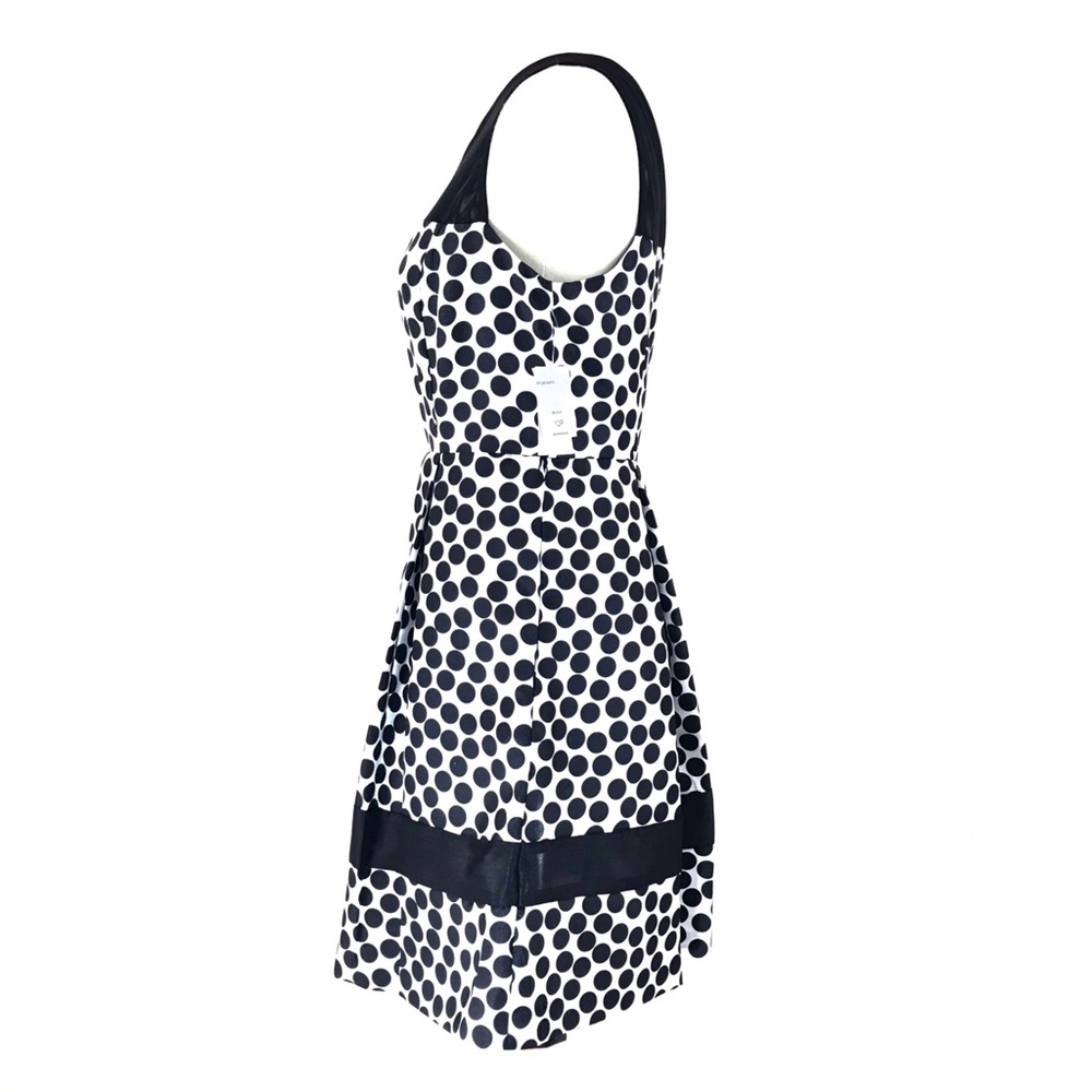 Danny & Nicola Polka Dot Fit & Flare Dress Sz 12P - Picture 3 of 8